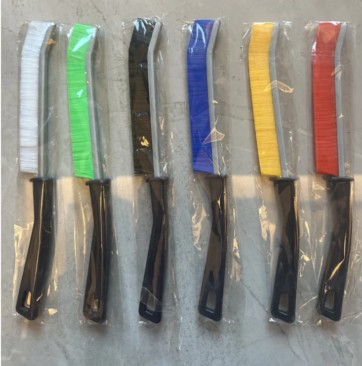 Factory Wholesale Crevice Brush Bathroom Kitchen Tile Dead Corner Cleaning Crack Dust Hard Bristle Crevice Cleaning Brush