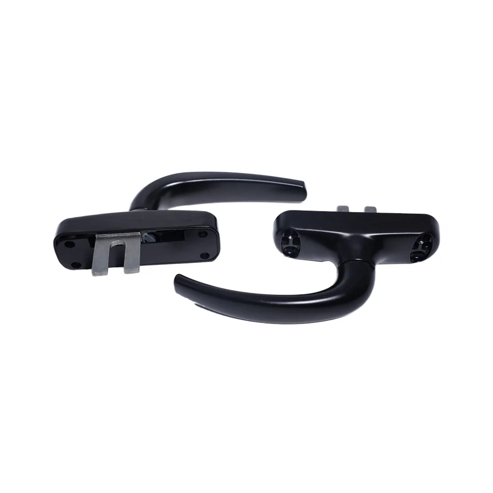 Modern New Style Pvc Window Handle for Apartment Building Comforts  Black Matte Window Handle