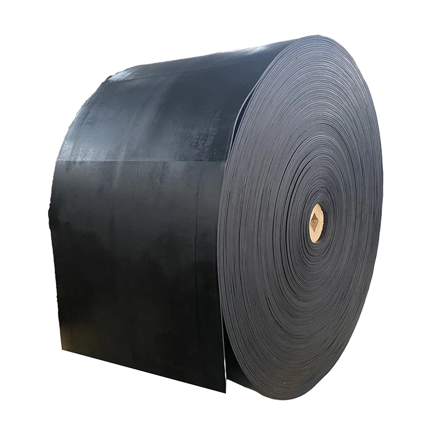 Hot Sles High Quality Belt Rubber Conveyor Used Industrial Polyester Canvas Rubber Conveyor Belt For Sand/Mine