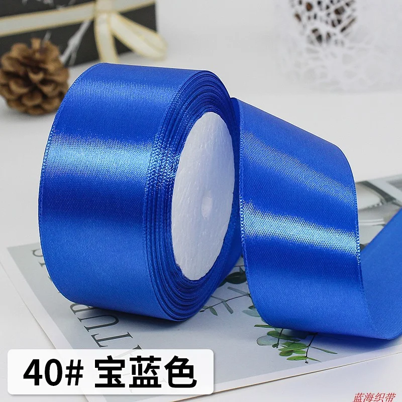 4cm Silk ribbon DIY Rose ribbon Cake Box and Flower Decoration