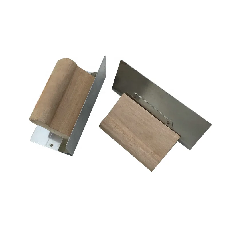 Drywall Tool Outside And Inside Corner Trowel With Wood Handle