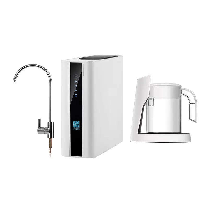 Filter Jug Alkaline Ionizer Power Supply 100gpd Water Purifying Machine Home Household Ro Purifier Cheap Water Treatment Systems