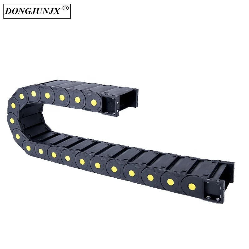 Hot sales Similar to igus nylon cable drag chain Free sample cable carrier energy chain