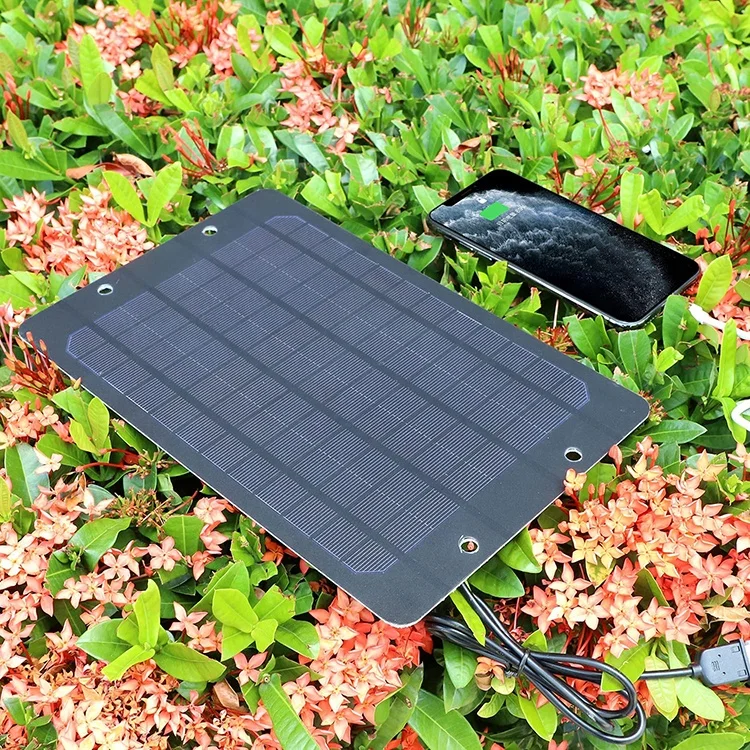 Mini Hybrid 6W Solar Cell Panels 5 V Mobile Charger Panel Solar Mono Crystalline Mini Solar Panel Small Size With Usb For Bike