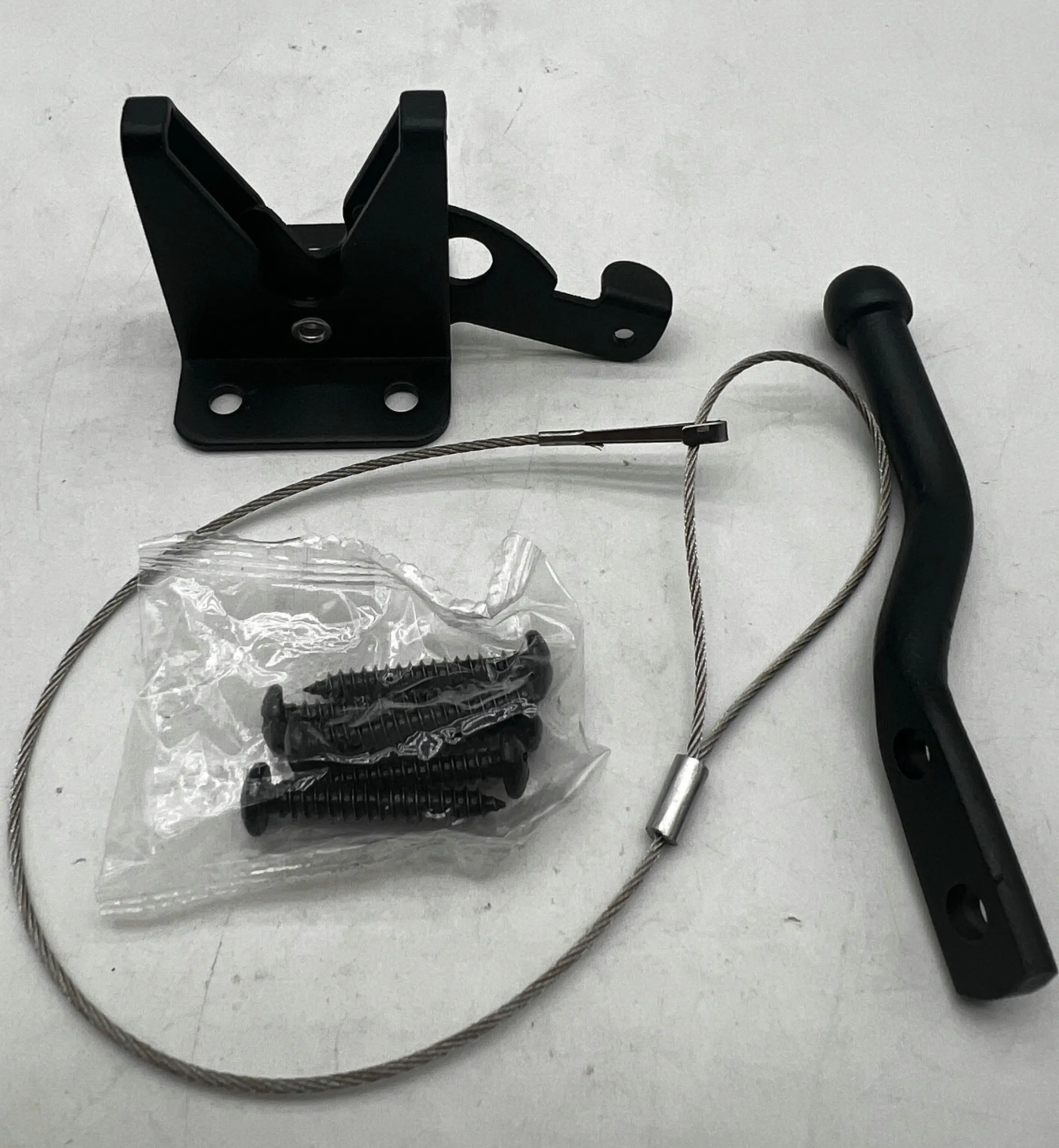 Anti Sag Gate Corner Brace Bracket Gate Frame Kit with Self-Locking Gate Latch