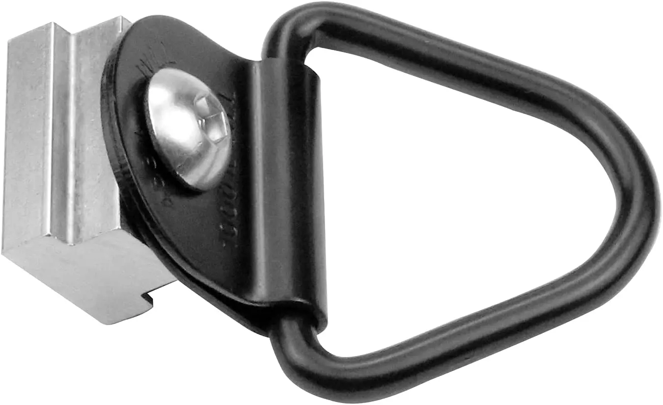 
Cargo Tie-Down V-Ring Anchors Black Steel Bolton Trailer V-Ring Tie Down for Trailers Trucks and Warehouses Replacement 