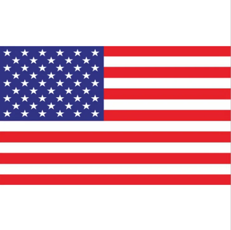 China supplier American Flag Pattern Printed Bath Beach Flag United States Flag