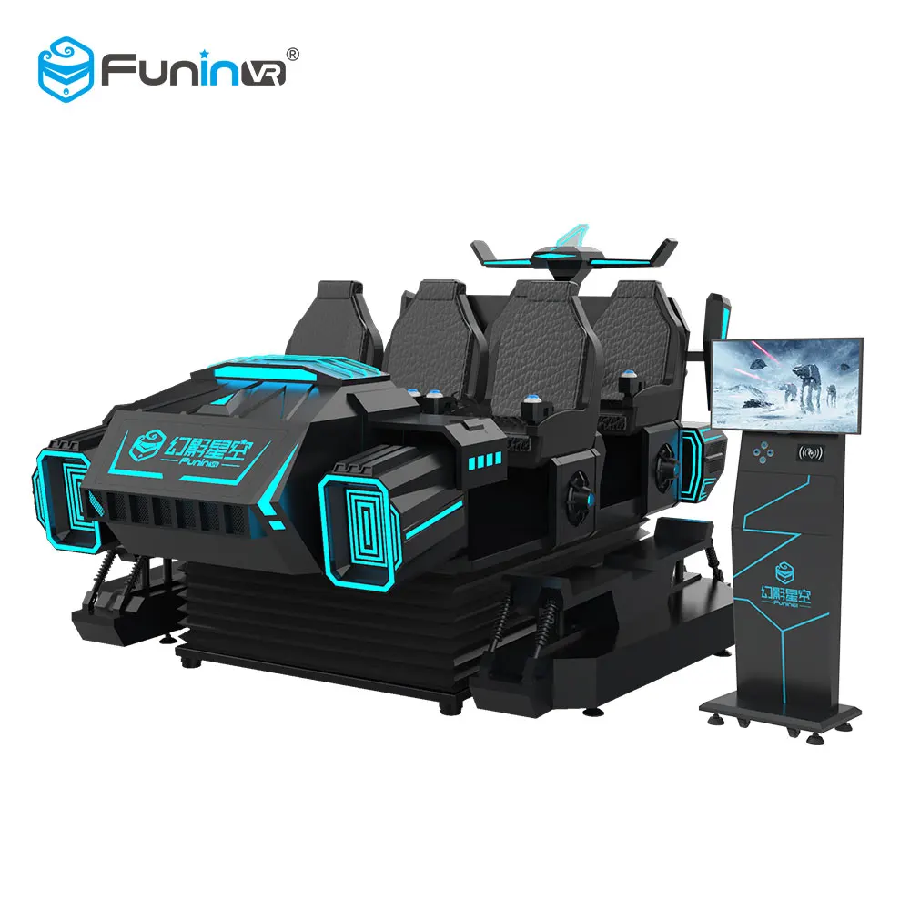 
Funin VR 9D Virtual Reality Cinema Machine Modern Amusement Park Rides Entertainment Equipment For Sale 
