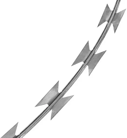 Mobile razor wire security barriers,fence top spikes