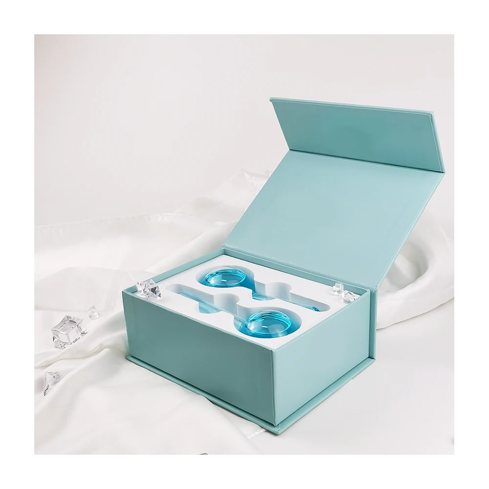 skin care high quality facial massage  beauty blue ice globe magic ball globes