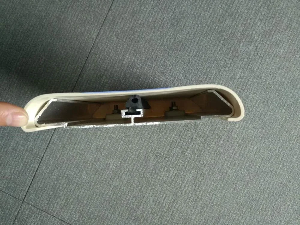 Hospital Hotel Clinic pvc aluminum wall guard rail corridor bumper handrail