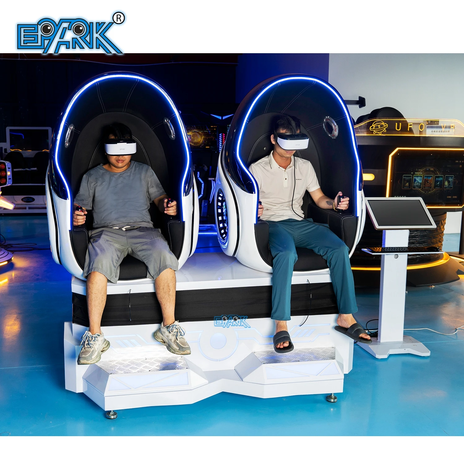 Парк развлечений Виртуальная реальность 9D яйцо VR кинотеатр аркадный игровой автомат с очки для торгового центра