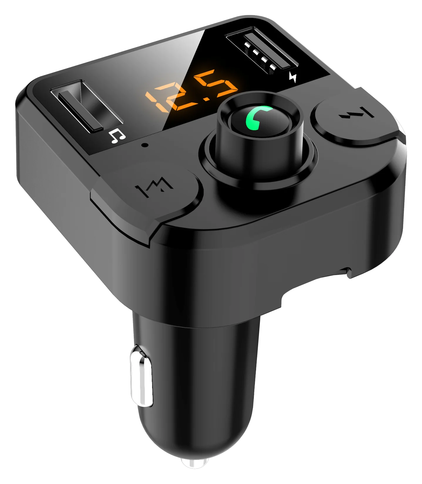 Dual USB 5V/3.1A Output TF Card USB Flash Memory Bluetooth Fm Transmitter Car Mp3 Player With Bluetooth