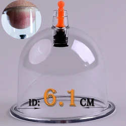 Y1 6.1CM factory sell cupping-cups anti cellulite cupping reusable cupping with Pump Vacuum Suction Cups for Body Cellulite