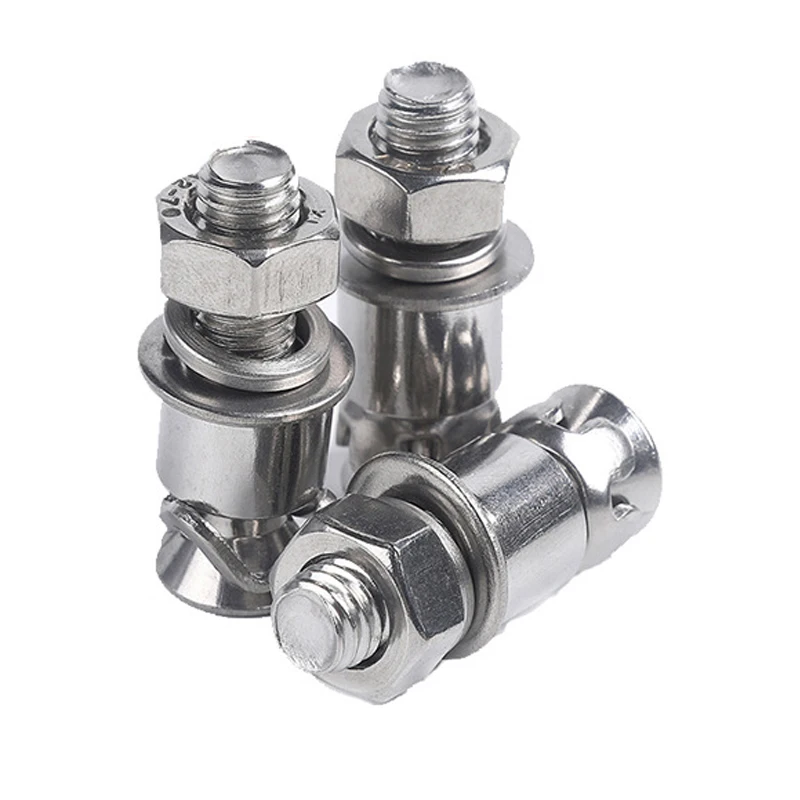 Back Anchor Bolt SS304 Stainless Steel A2 A4  Knocking Type Back Bolt  for Ceramic Tile Construction