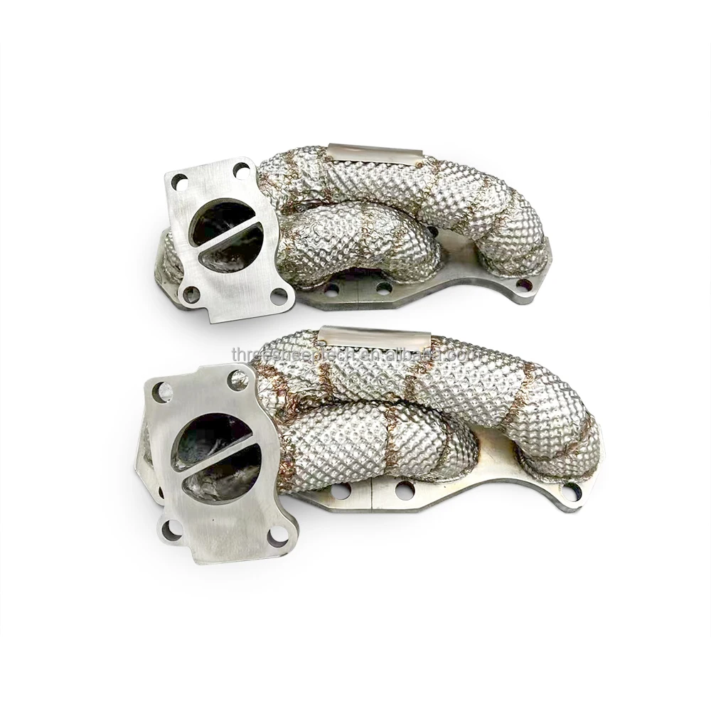 Custom Exhaust Manifold Headers with Heat shield For Mini Cooper S R56 R57 R60 2.0t 1.6t Stainless Steel 304 Exhaust pipes