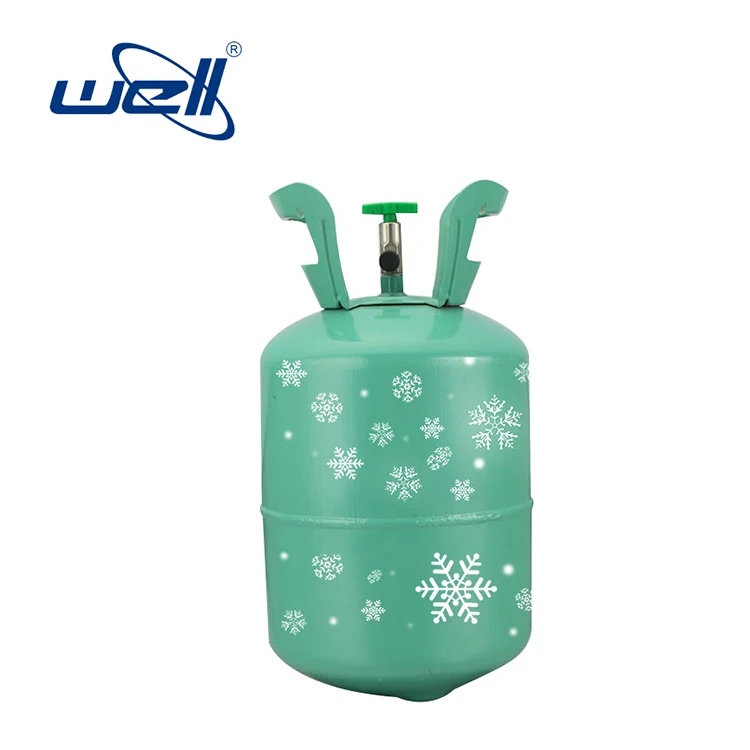 Disposable Steel 13.2L Helium Gas Cylinder Balloon Tank High Purity Balloon Helium Tank