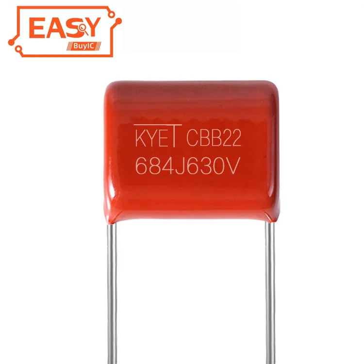 CBB22 capacitor 684J630V 0.68uf P15 filter capacitor CBB21 film capacitor