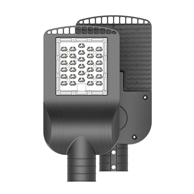 
New published IP66 LED street light 50w Die-casting aluminium housing black and grey Luxeon 5050 chips PMMA lens 