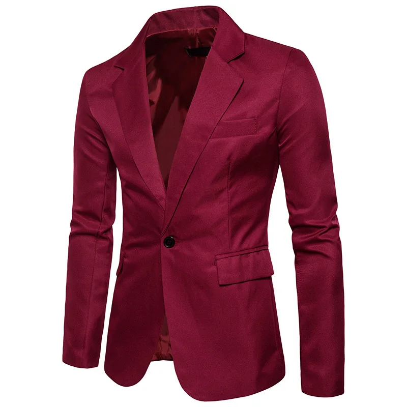 Brand Sky Blue Blazer Men Costume Veste Homme New Arrival Mens Slim Fit Blazer Jacket Stylish Red Black Pink Suit Men 3XL