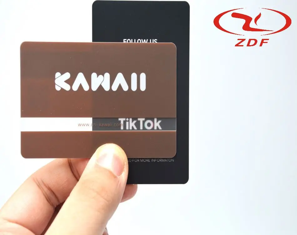 High Quality Clear PVC Business Card Mixed Style Designs Customized Offset Printing and Moulding Processing Competitive Price