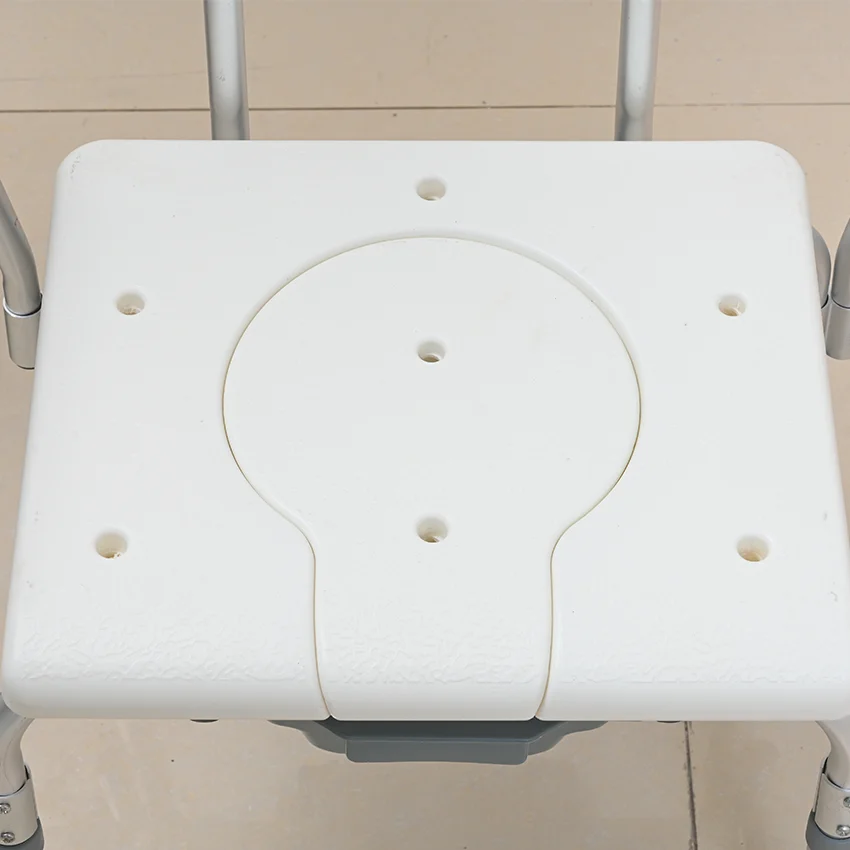 Safe Aluminum Alloy Shower Seat Bathroom Chair Shower Chair for Home care Elderly and Disabled Person