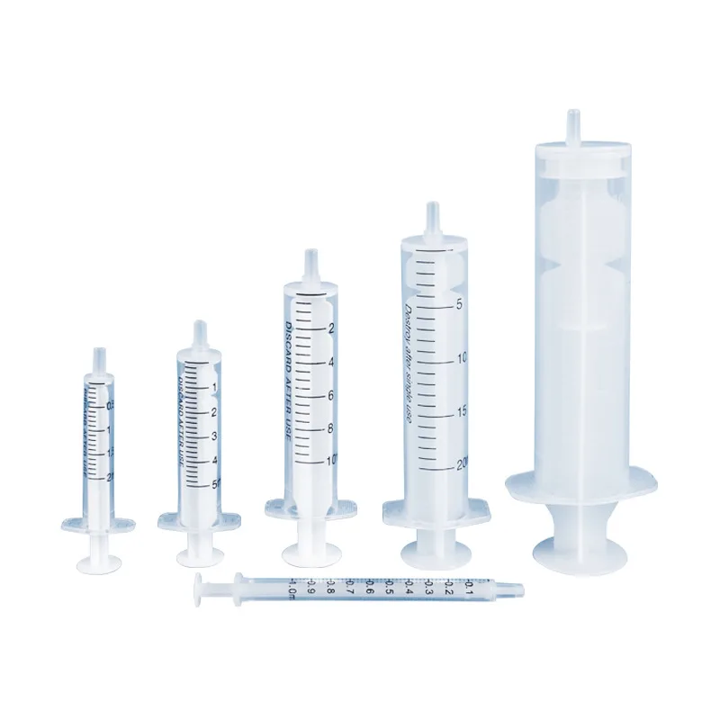 Sterile Disposable 2 Parts Syringe Medical 1ml/2ml/5ml/10ml/20ml/50ml/60ml  Syringe