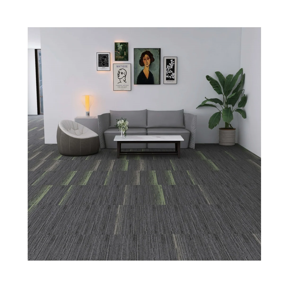 2024 Commercial Grade Kaili hot selling Multi-level loop carpet Hotel Lobby Carpet 25*100 Wall-to-Wall Carpet Tiles
