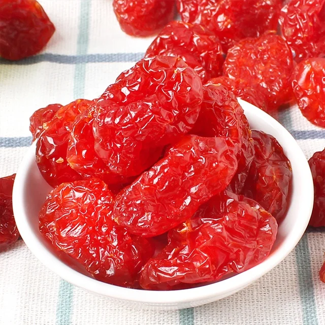Hot Sale Snack Fruit Dried Tomato Preserved Fruit Cherry Tomato Whole Healthy and Sweet