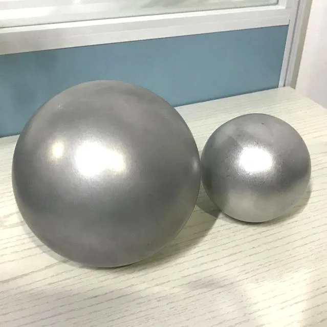 Brushed Aluminium Half Ball/Hollow Aluminum Sphere Artwork Usage