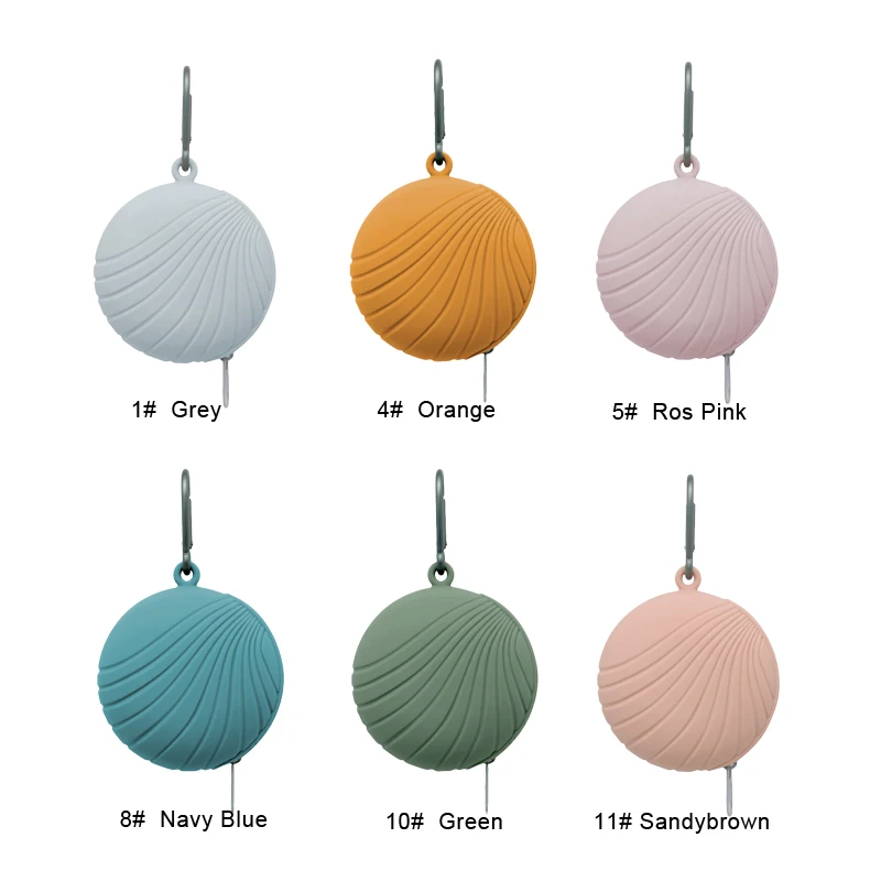 New design shell shape nipple cover silicone baby pacifier dummy case
