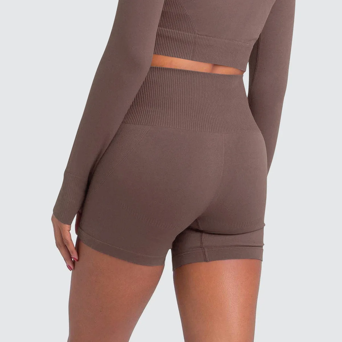 Summer 2022 Women Seamless High Waist Running Gym Shorts Compression Yoga Leggings
