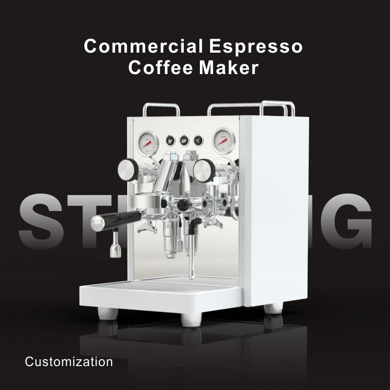 Wholesale electric coffee maker 4 in 1 ese pod powder espresso coffee machine with milk frother