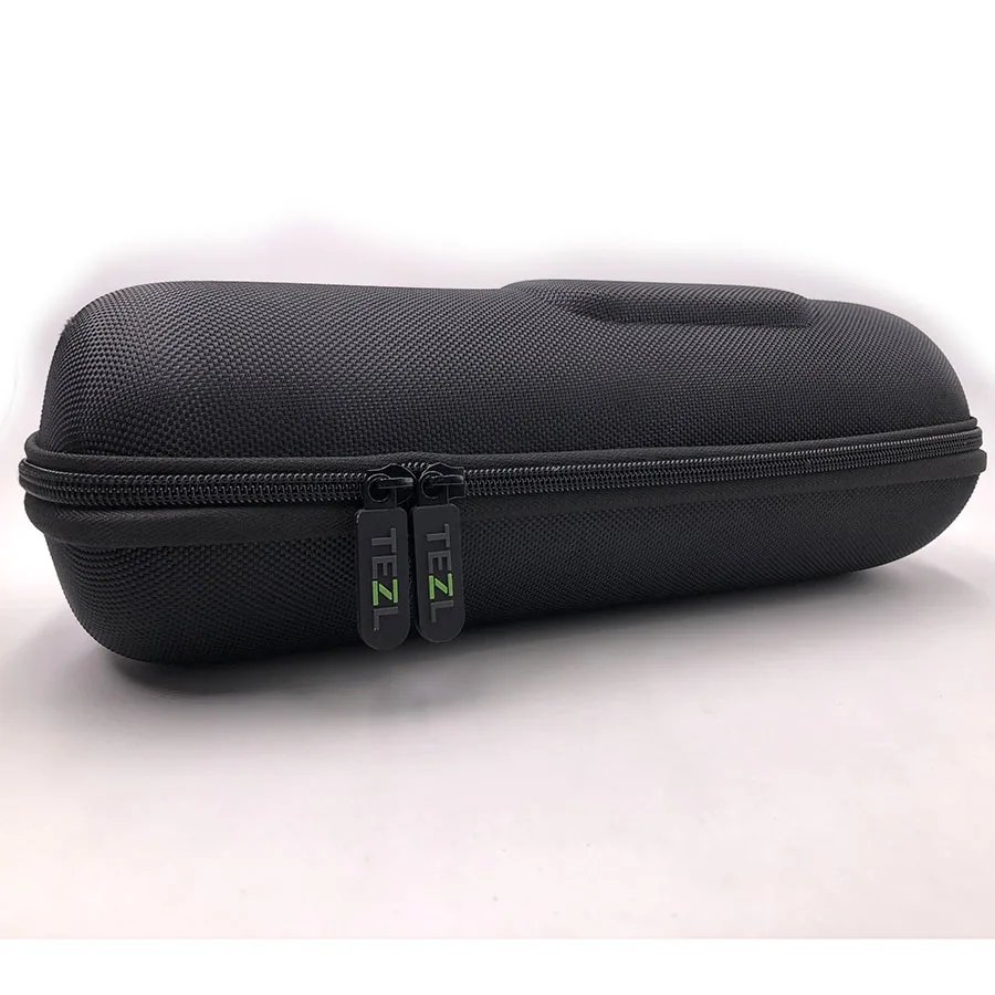 Waterproof Portable Custom EVA Carry Travel Wireless Speaker Case EVA Hard Shell Zipper Case Storage Case for Wireless Speaker