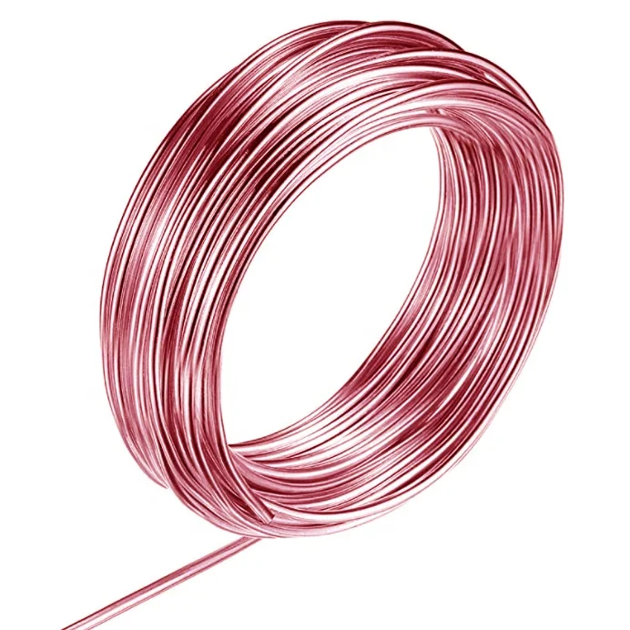 1,5 мм 1 мм 2 мм 3 мм фиолетовая Цветная декоративная алюминиевая проволока