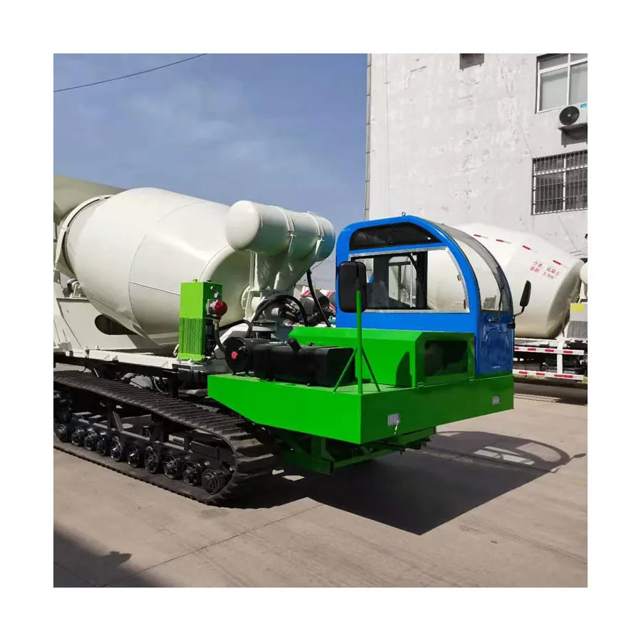 
China Cheap Price 2 cube and 3 cube Crawler Mixer Concrete Mixer Truck 