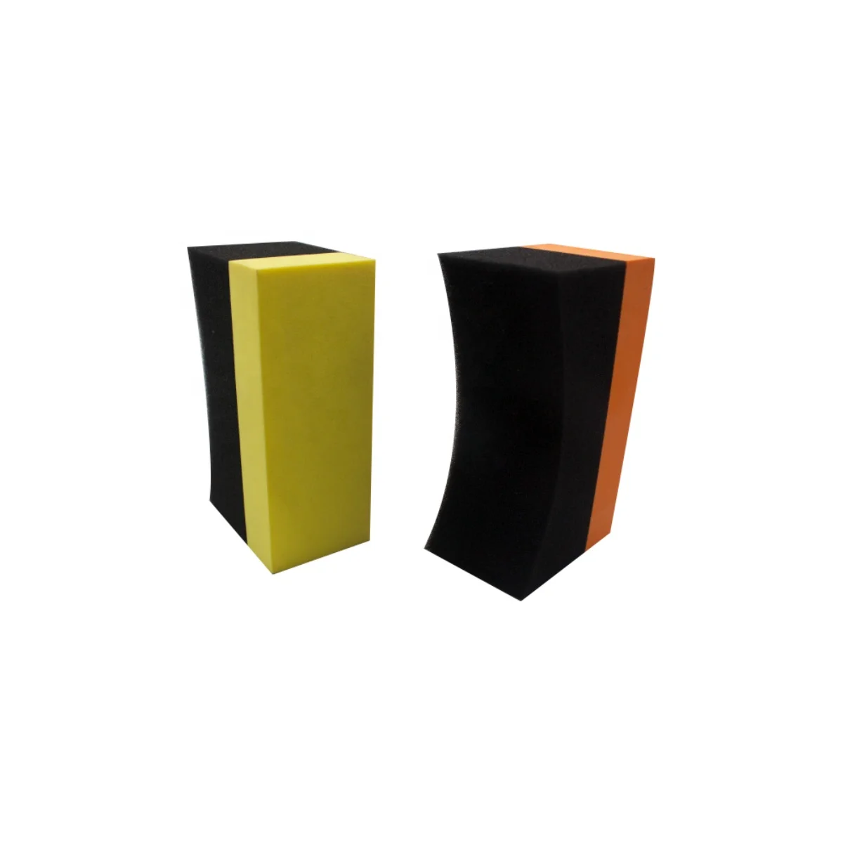 Waxing Hex Grip Applicator  Tire Sponge  Tire Shine Applicator Durable  waxing sponge