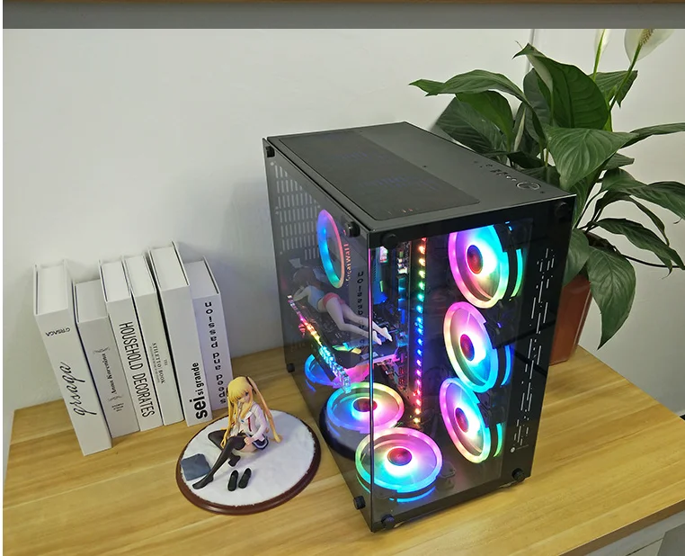Most Popular High Quality Gaming PC Desktop Computer Gaming ITX Case ATX Computer Case & Towers CPU Cabinet