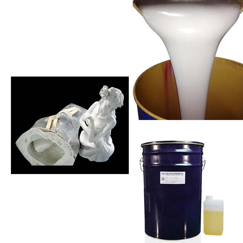 YPD Silicone rubber RTV raw material for statue mold making