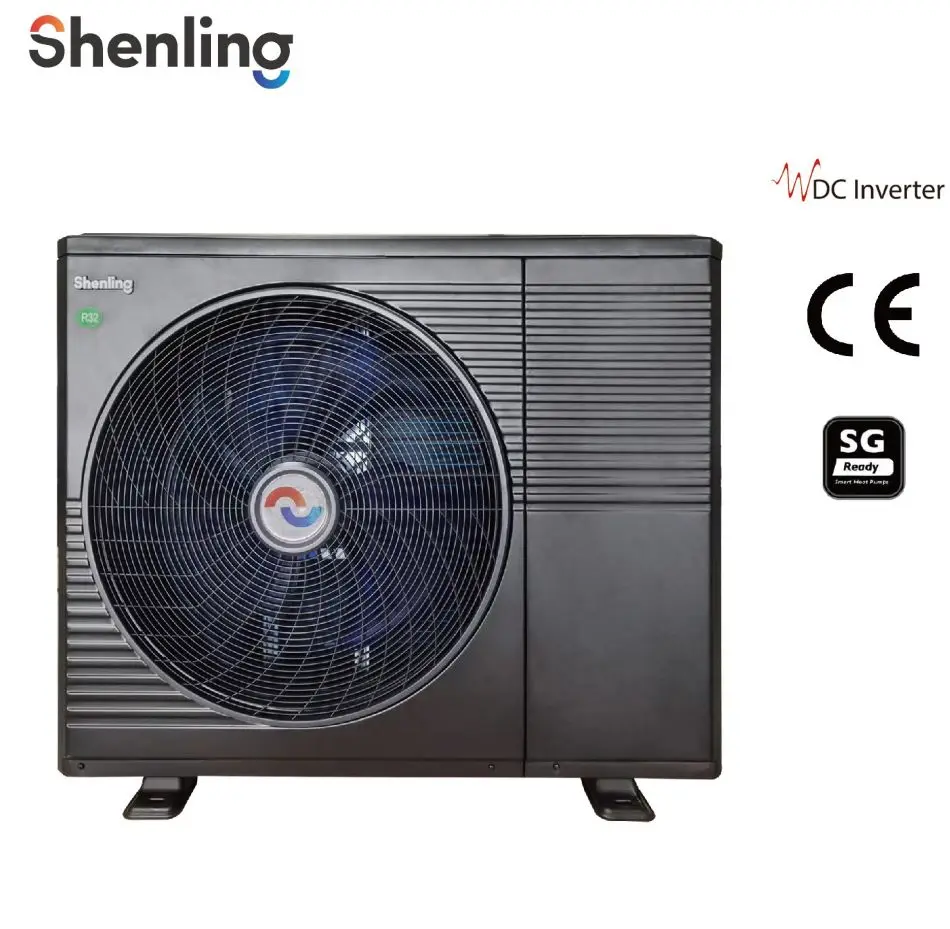 New Energy Air Source R32 DC Inverter Heat Pump Intelligent Controller Water Heat Pump