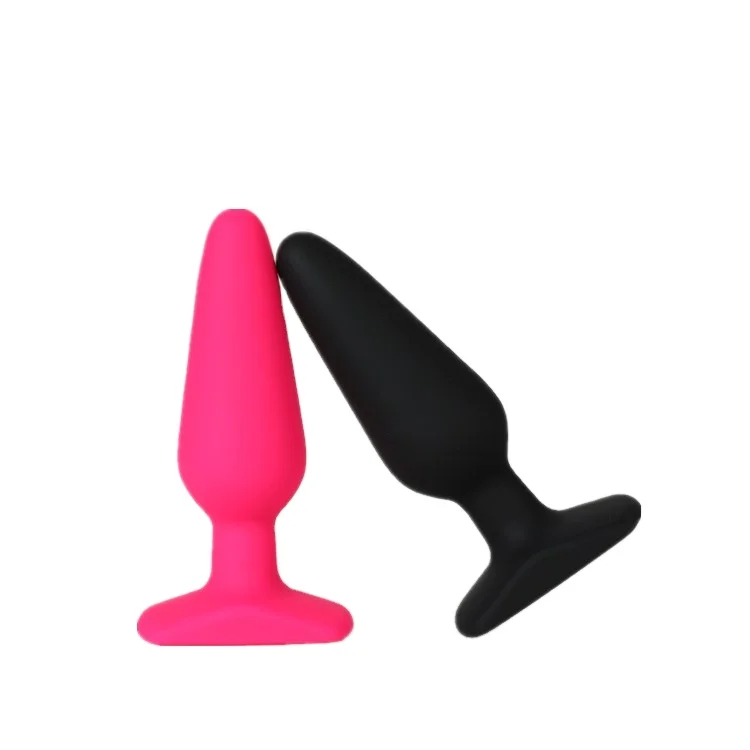 Free Samples Pink Small Safe Silicone Anal Plug Butt Sex Toys For Woman Men Gay