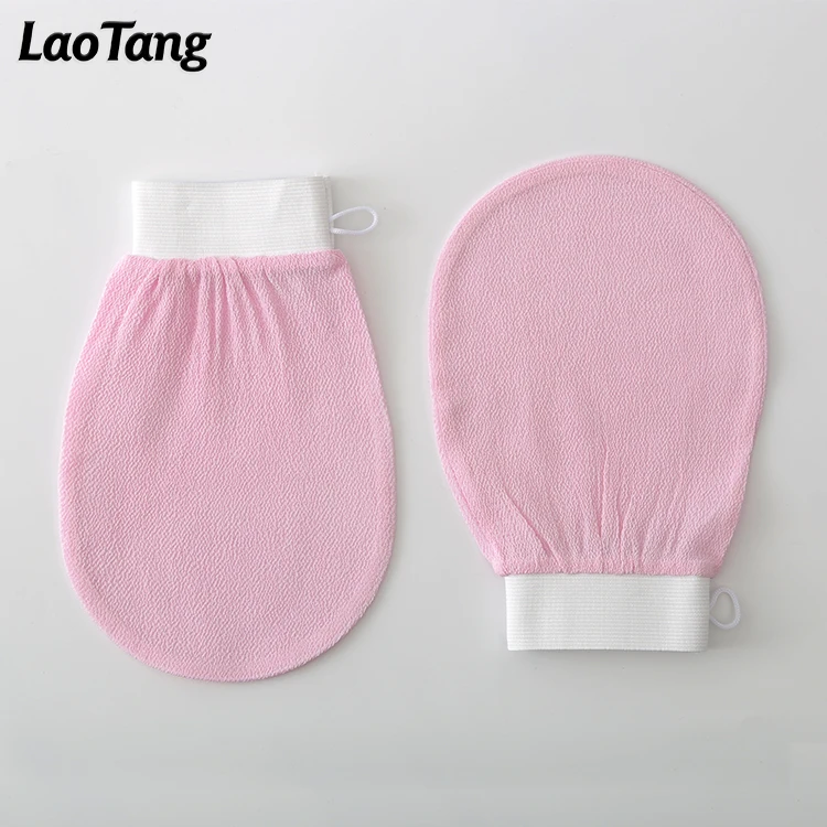  Factory Direct Custom Body Exfoliating Bath Glove Shower Mitts Hummam Spa