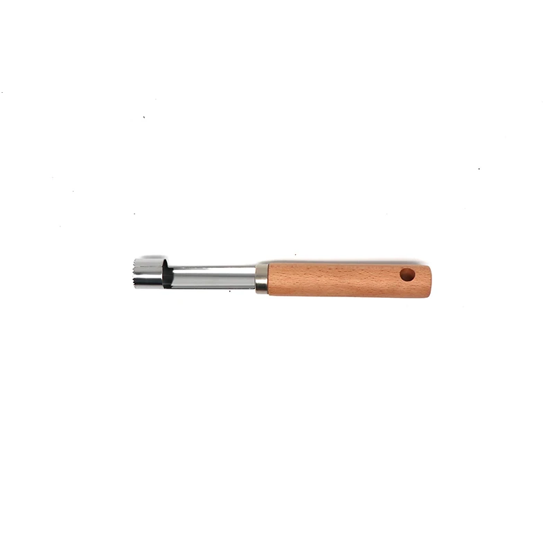 High Commercial Quality food Grade Stainless Steel with wood handle Core Remover apple fruit Corer