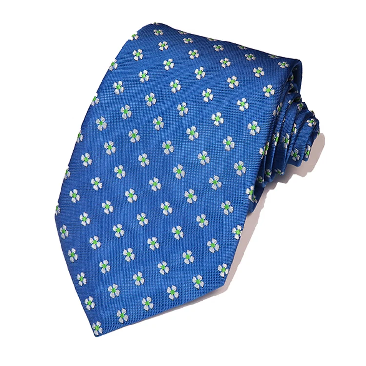 wholesale handmade custom mens multi color floral polyester neck ties