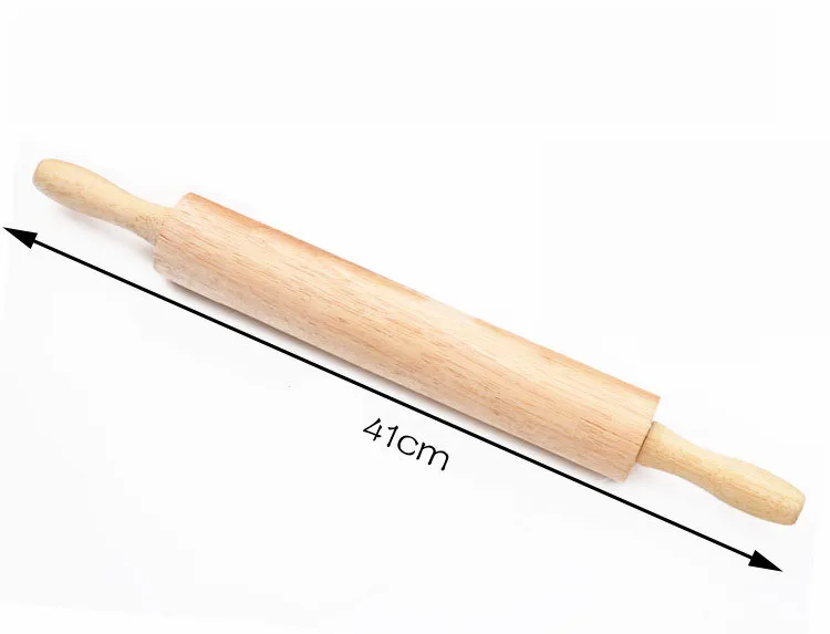 Custom made 41cm heavy wood rolling pin