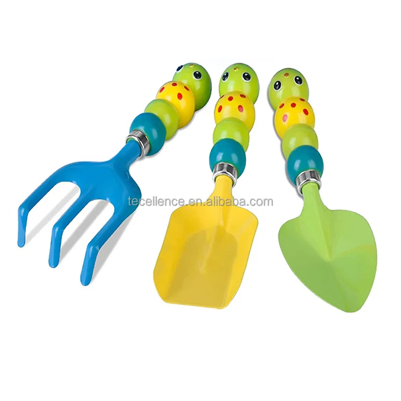 Eco-friendly Reusable Kids Gardening Tool Set Mini Gardening Tool Toys Garden Tools China Manufacturer