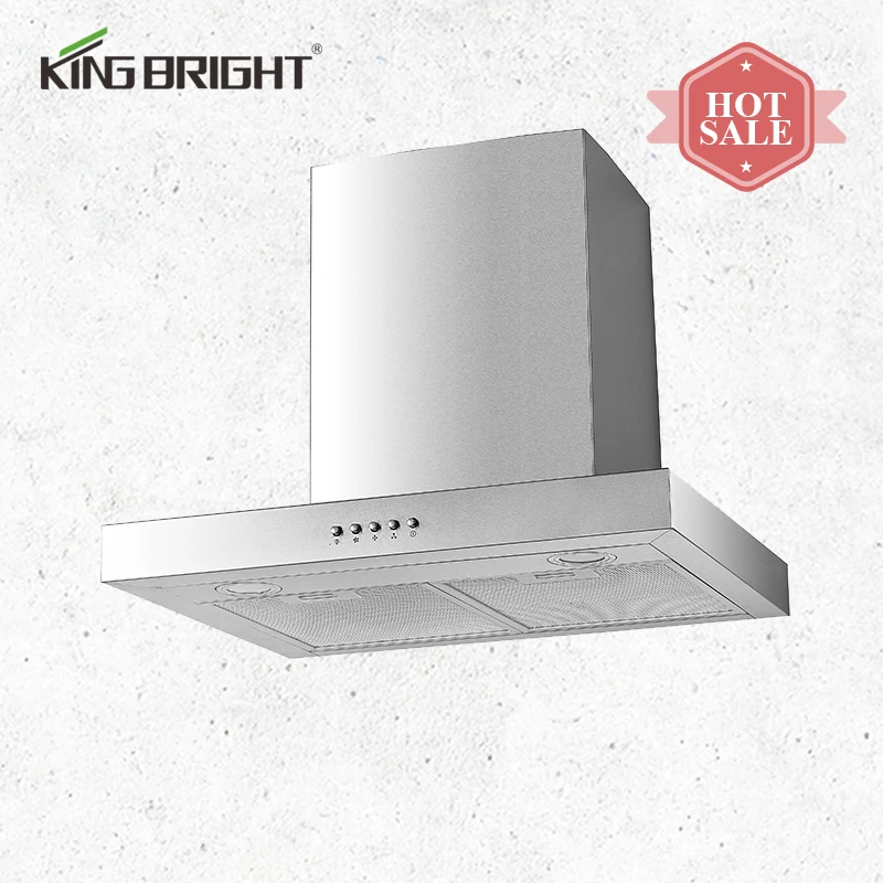 Вытяжка из нержавеющей стали с 5 кнопками и светодиодным