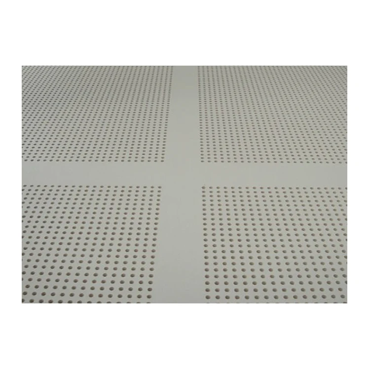 
2020 High Quality Smoke-Proof Perforated Acoustic Gypsum Ceiling Tiles 