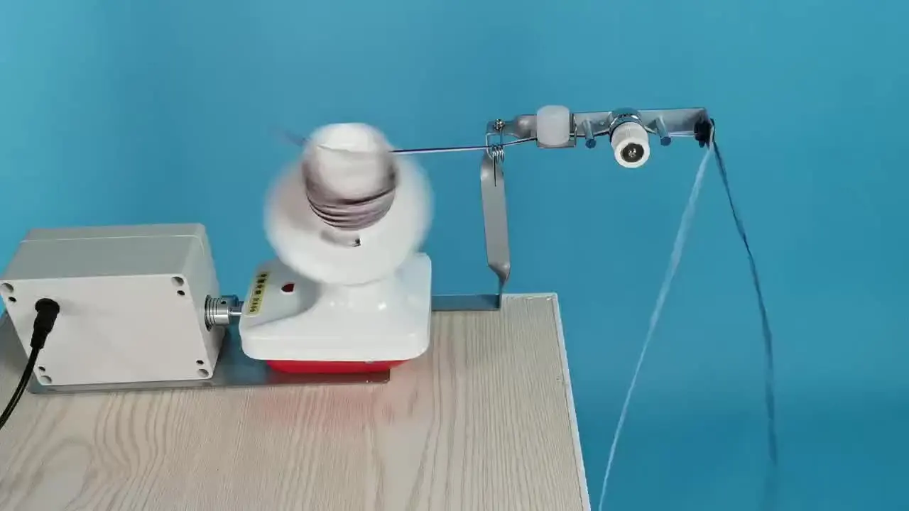 Household Low-noise adjustable speed electric wool cashmere wire organizer yarn cone winder