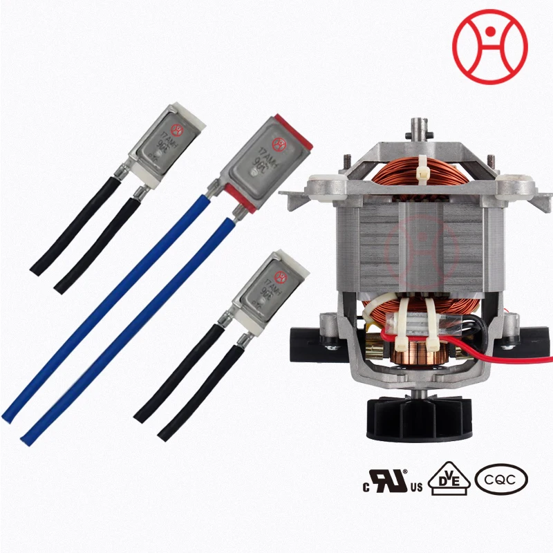 Термостат для защиты от перегрузки по току 10A250V 15A125V 17AMH предохранитель Автоматические отключения ручной сброс